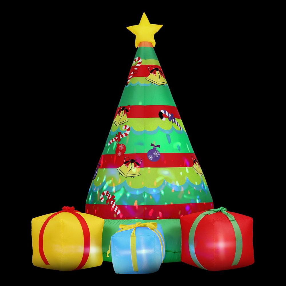 2.2M Decorative Christmas Tree LED Inflatable - Homecoze