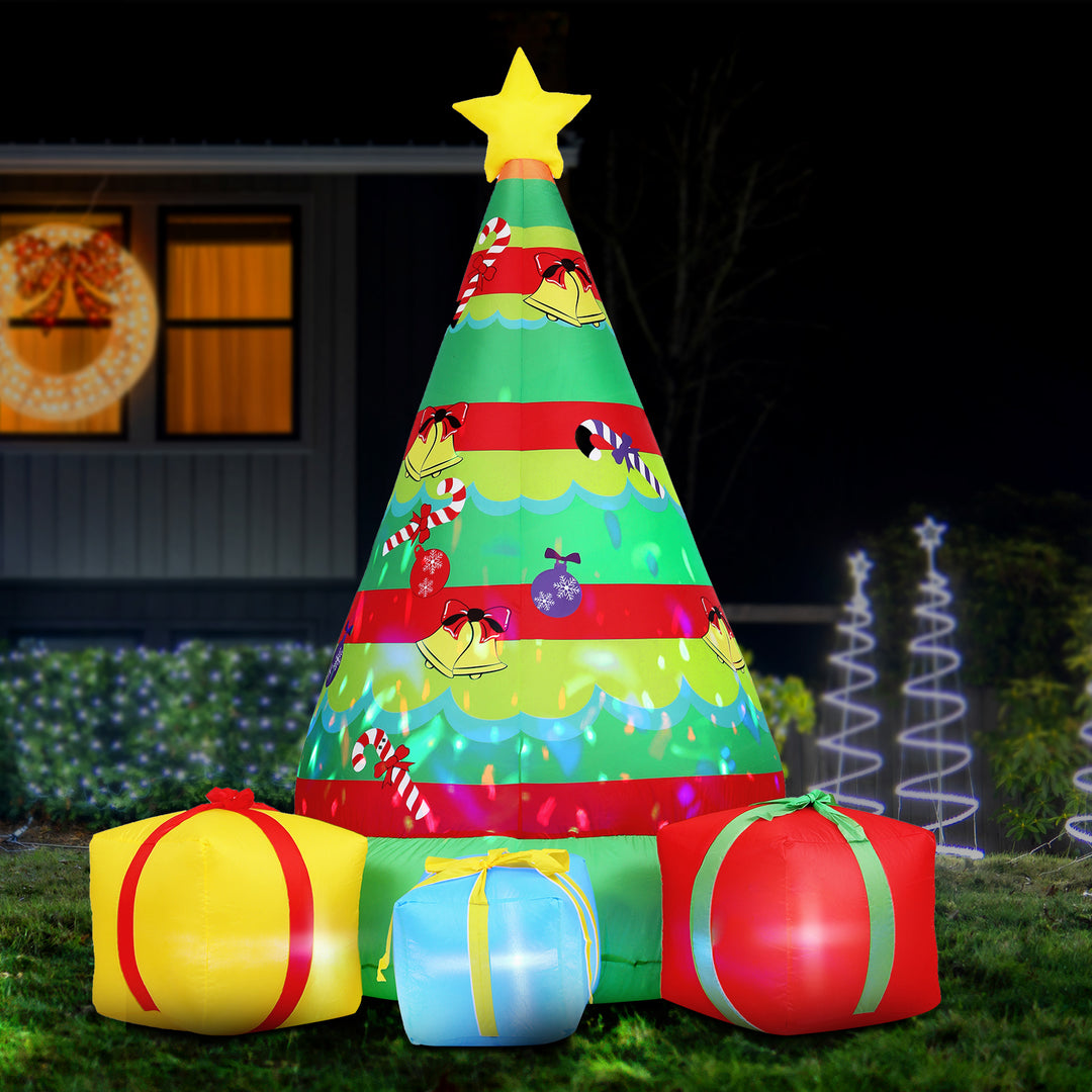 2.2M Decorative Christmas Tree LED Inflatable - Homecoze