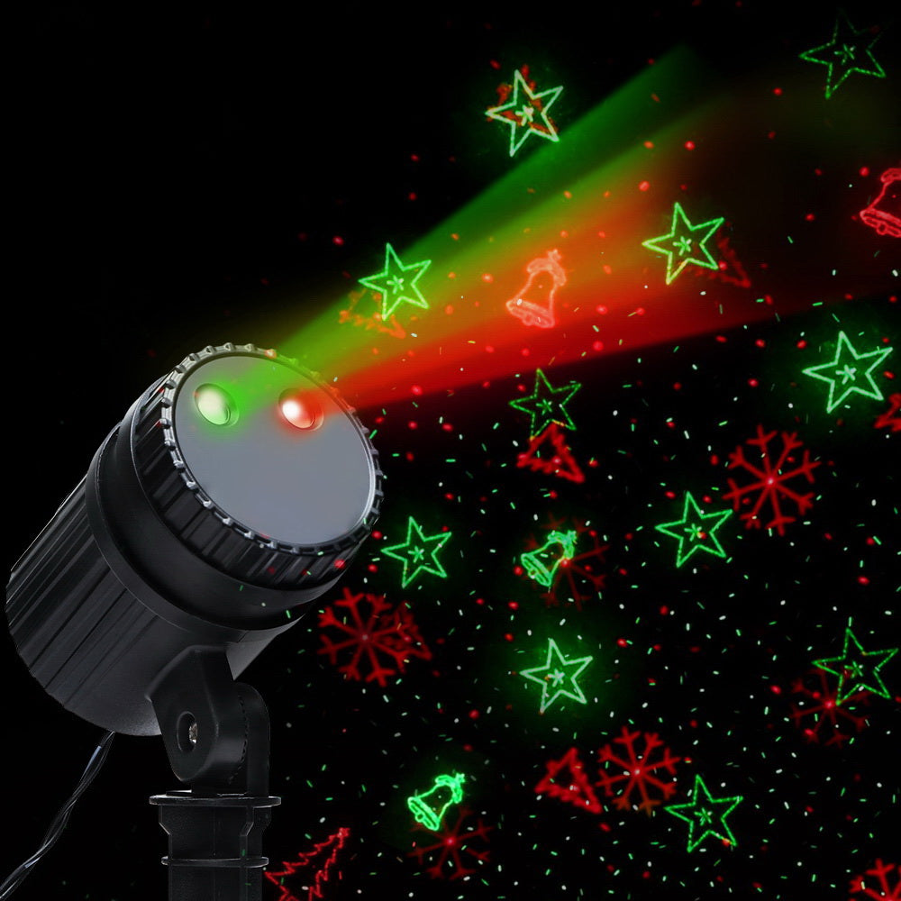 Christmas Laser Light Projector - Red & Green