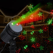 Christmas Laser Light Projector - Red & Green