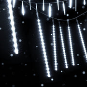 Jingle Jollys 7M Christmas Lights Shower Light 288 LED Icicle Falling Metor - Homecoze