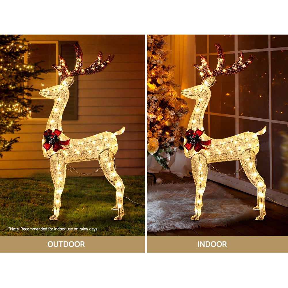 150cm Reindeer 3D Christmas Motif Light LED - Homecoze