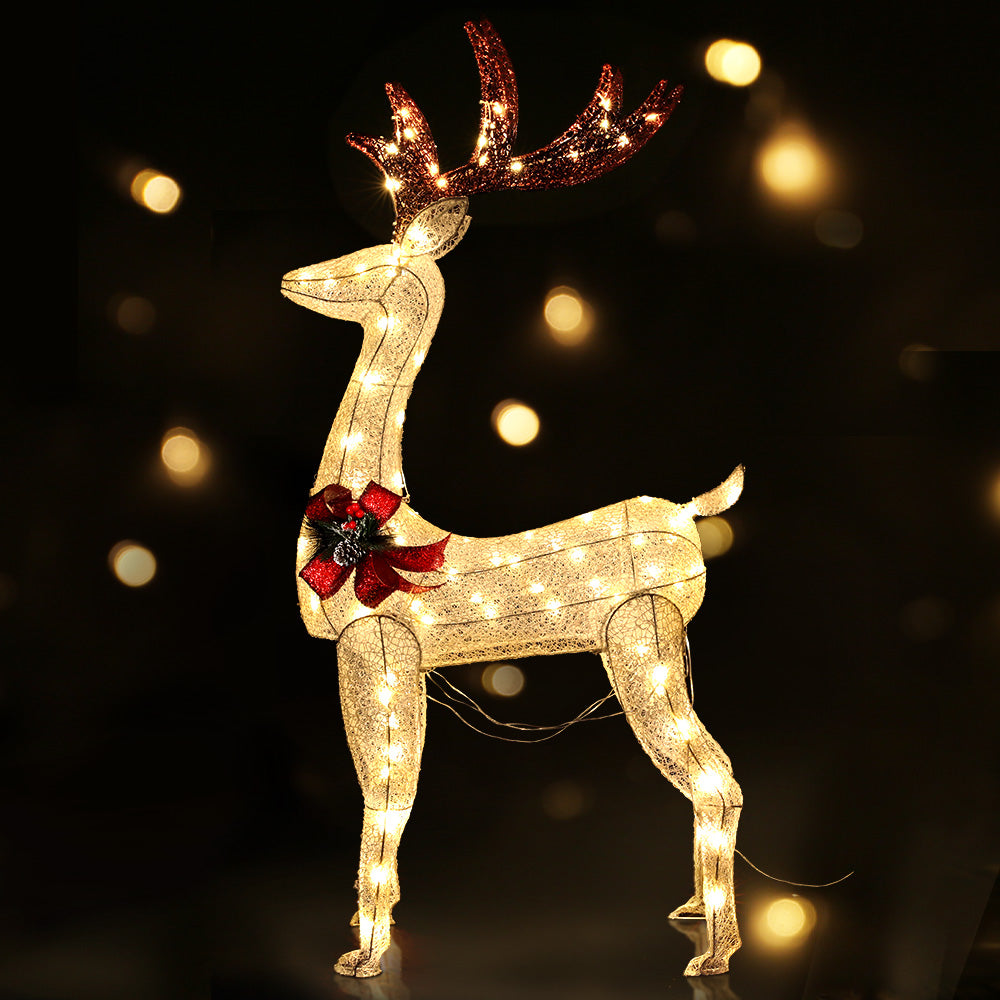 150cm Reindeer 3D Christmas Motif Light LED - Homecoze