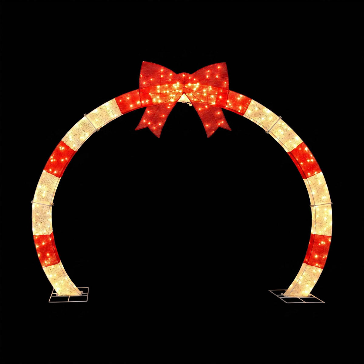 2.5m Pre-Lit Christmas Archway 330 LED - Warm White