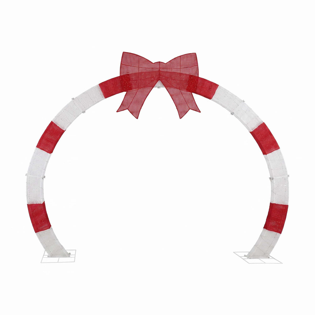 2.5m Pre-Lit Christmas Archway 330 LED - Warm White