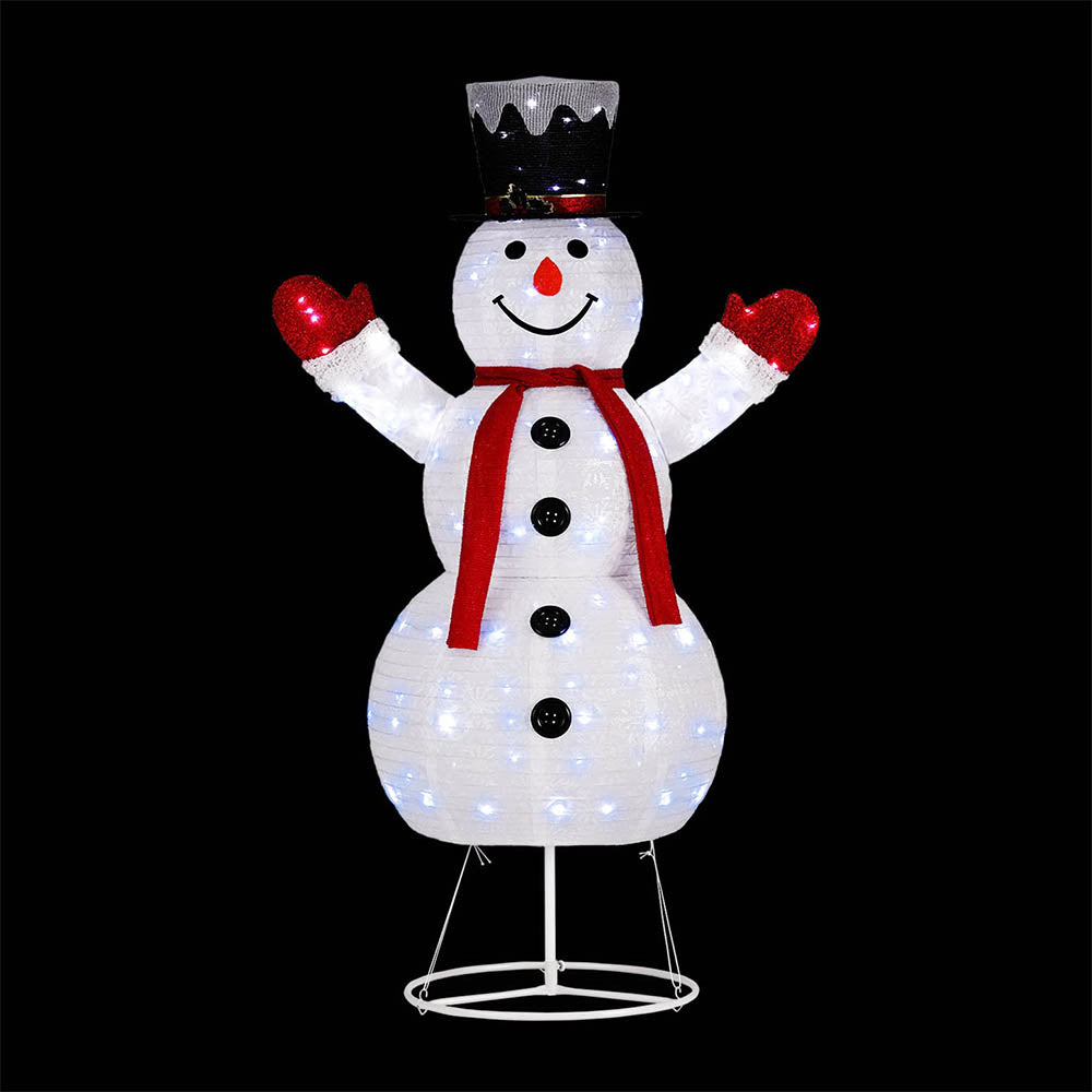 175cm Snowman 3D Christmas Motif Light LED - Homecoze