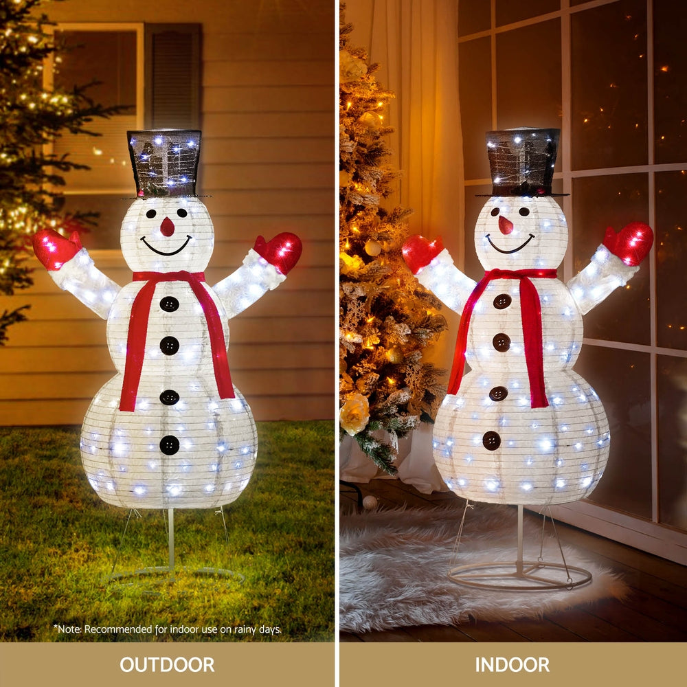 175cm Snowman 3D Christmas Motif Light LED