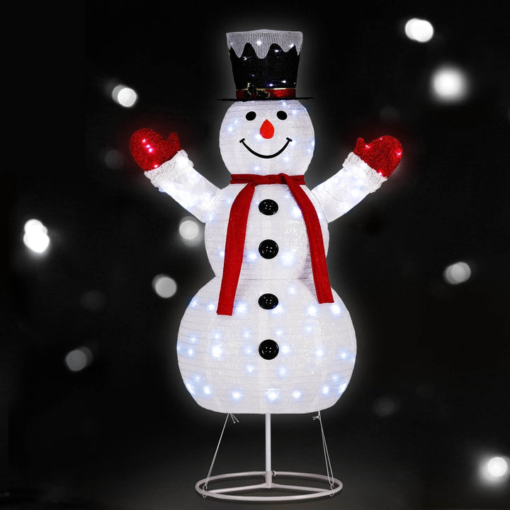 175cm Snowman 3D Christmas Motif Light LED