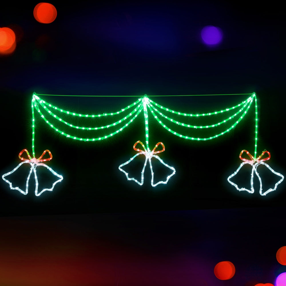 60cm Christmas Bells Motif Lights - Homecoze