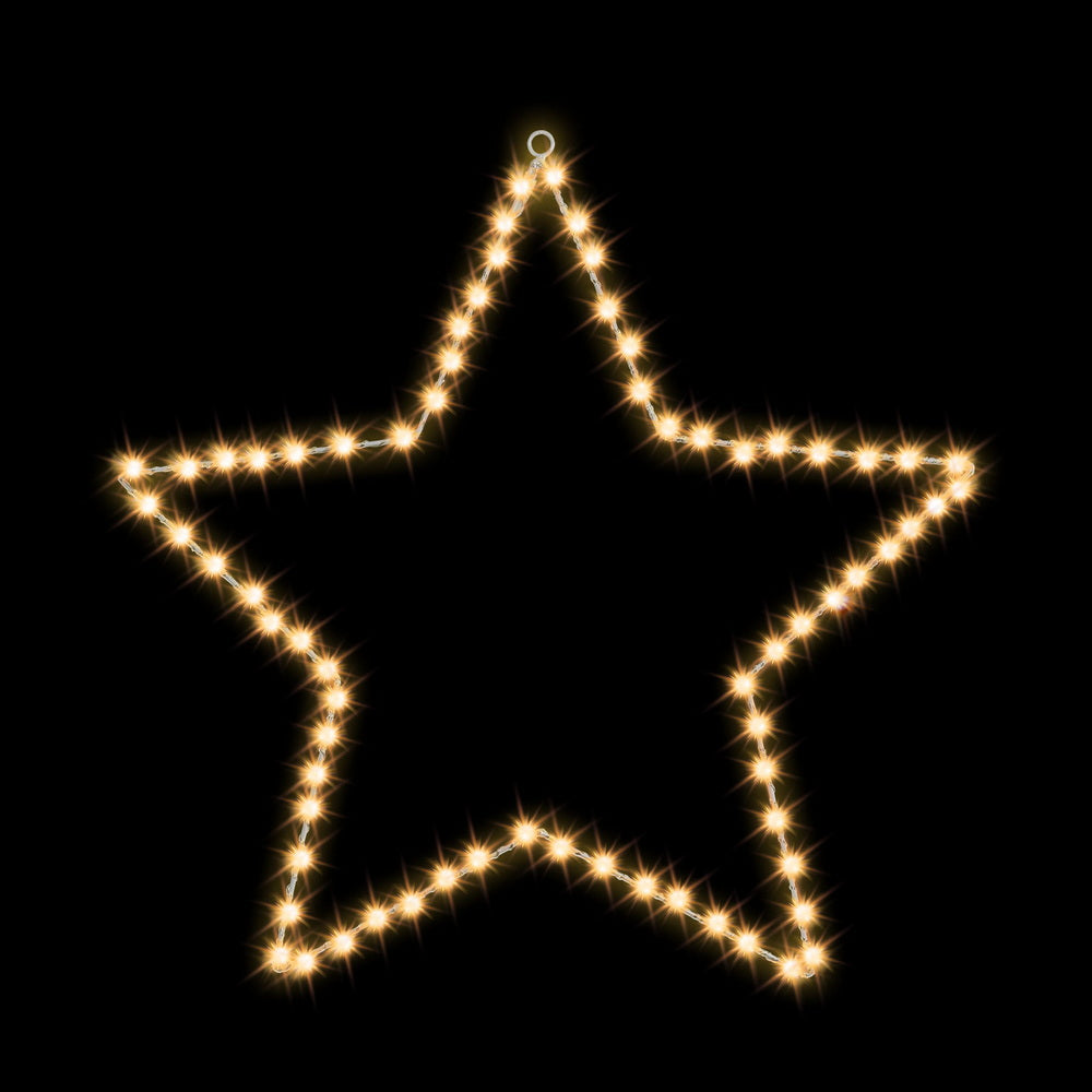50cm Star LED Christmas Motif Light - Warm White