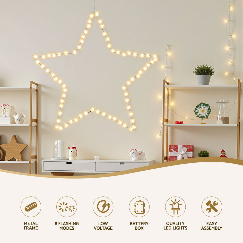 50cm Star LED Christmas Motif Light - Warm White