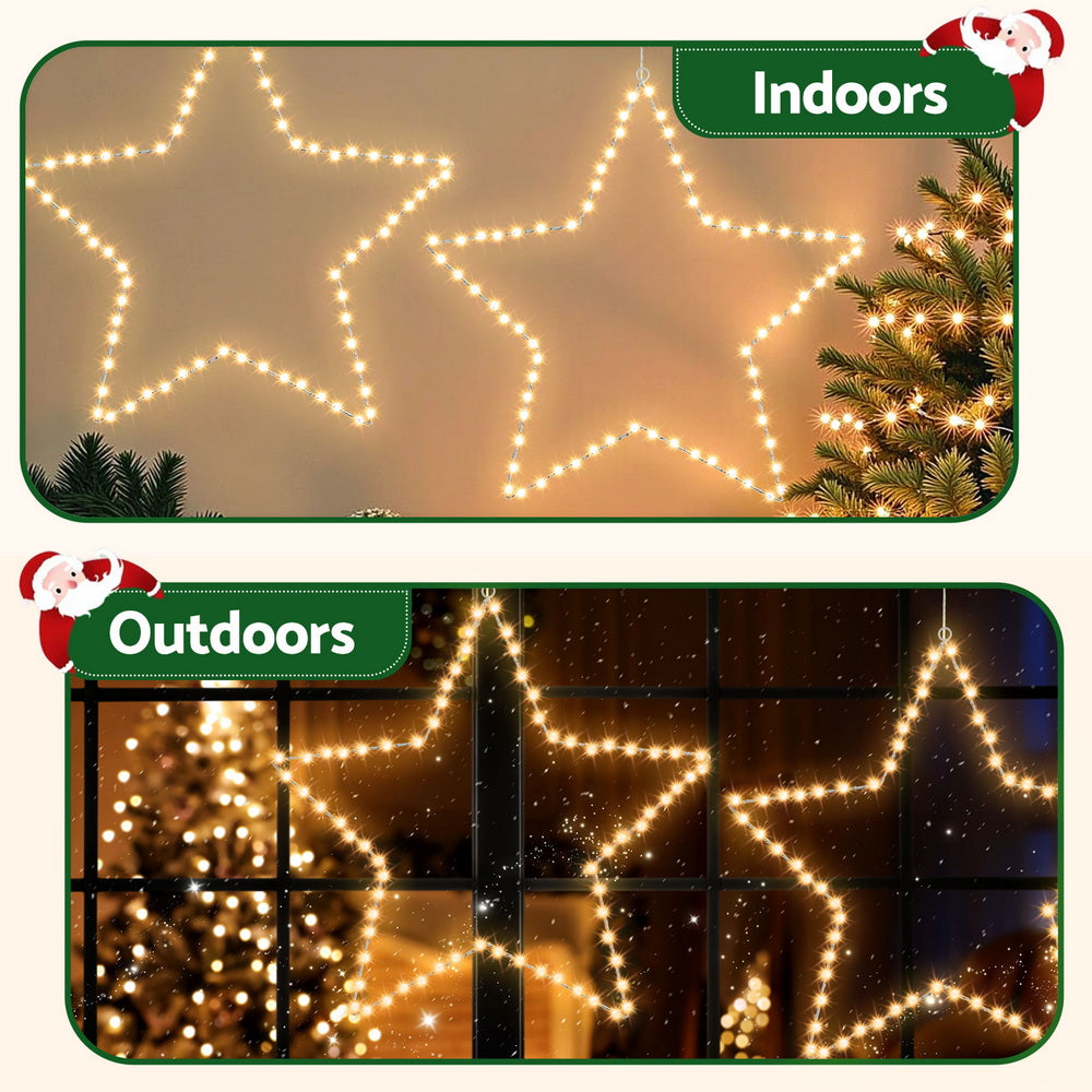 50cm Star LED Christmas Motif Light - Warm White