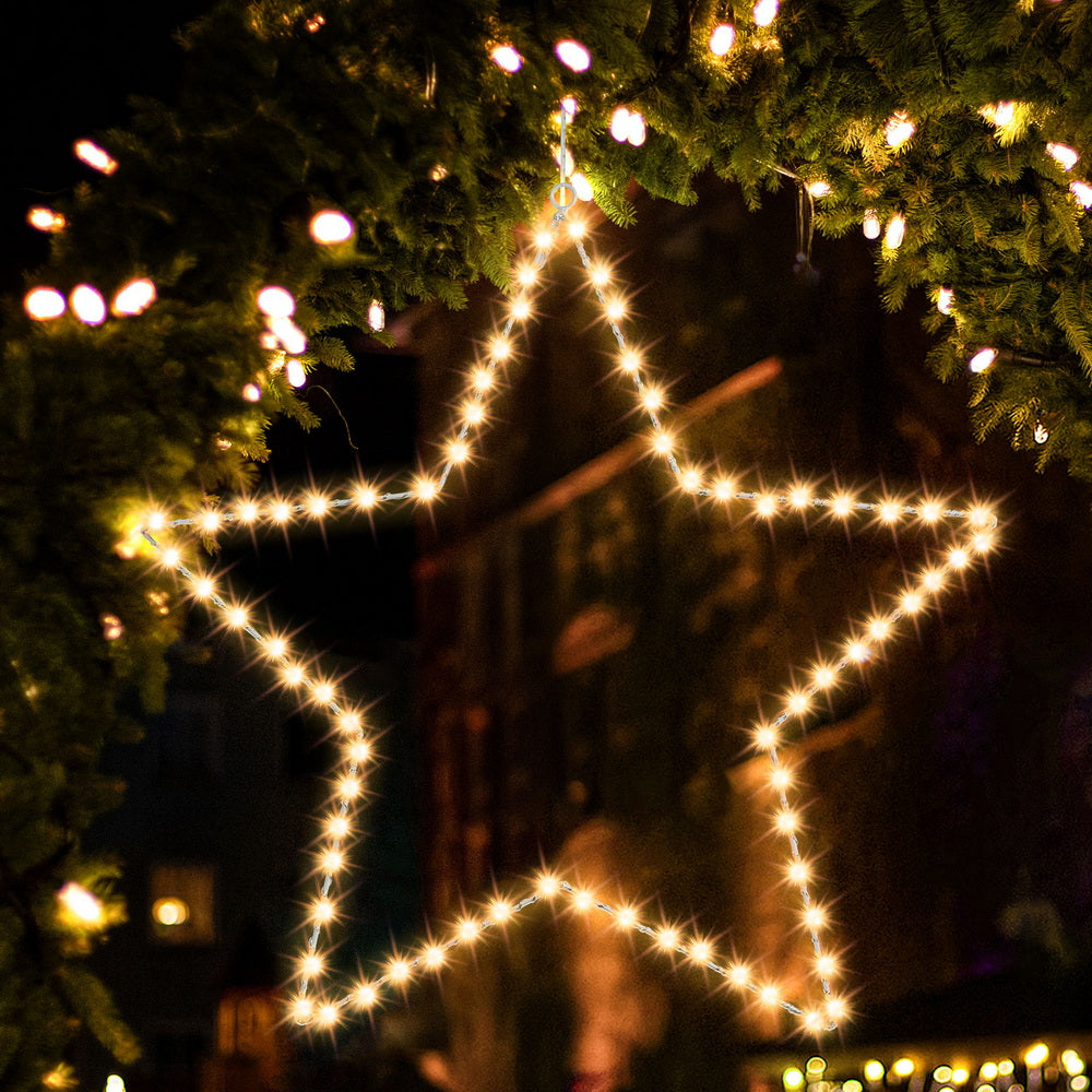 50cm Star LED Christmas Motif Light - Warm White