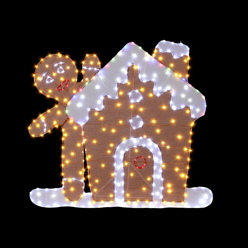 95cm Gingerbread Christmas Motif Lights - Homecoze