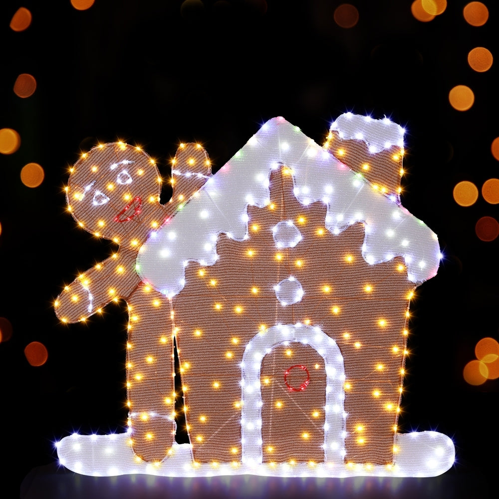 95cm Gingerbread Christmas Motif Lights - Homecoze