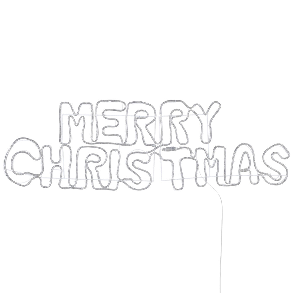 50cm Merry Christmas LED Motif Lights - Homecoze