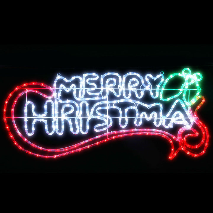 96cm Merry Christmas LED Motif Light - Homecoze