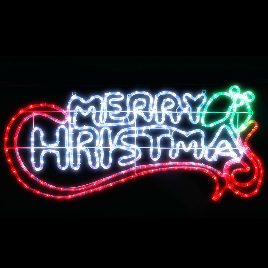 96cm Merry Christmas LED Motif Light - Homecoze