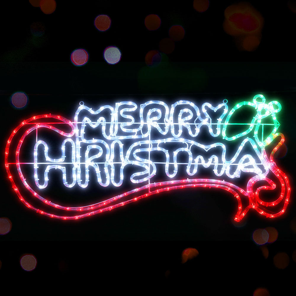 96cm Merry Christmas LED Motif Light - Homecoze