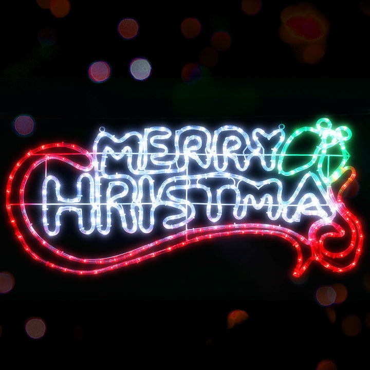 96cm Merry Christmas LED Motif Light - Homecoze