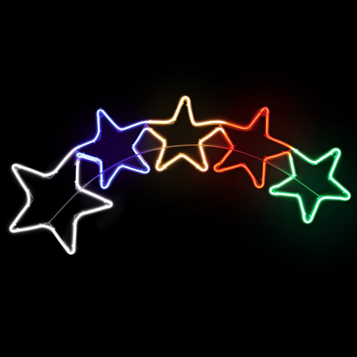 40cm Christmas Stars LED Motif Lights