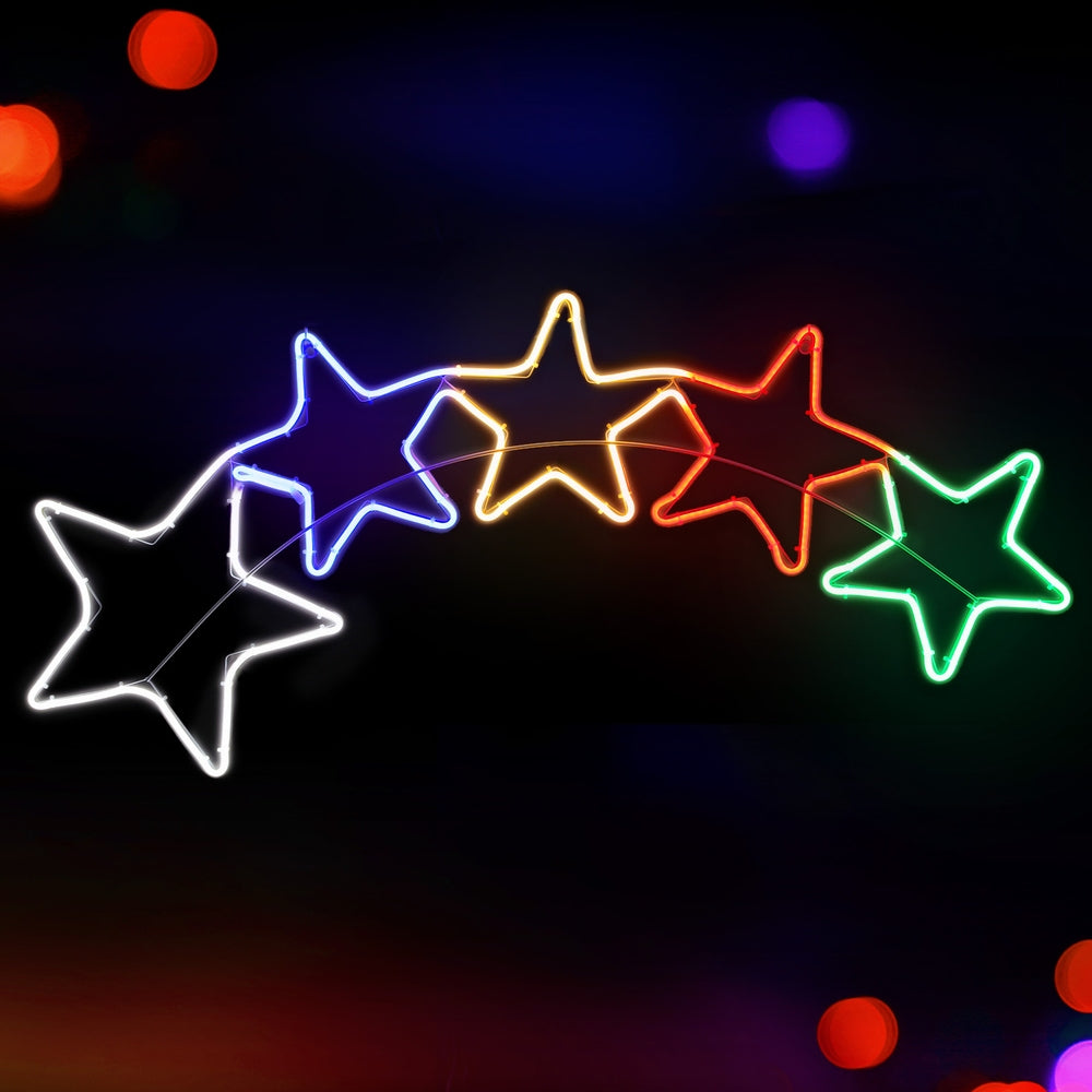 40cm Christmas Stars LED Motif Lights