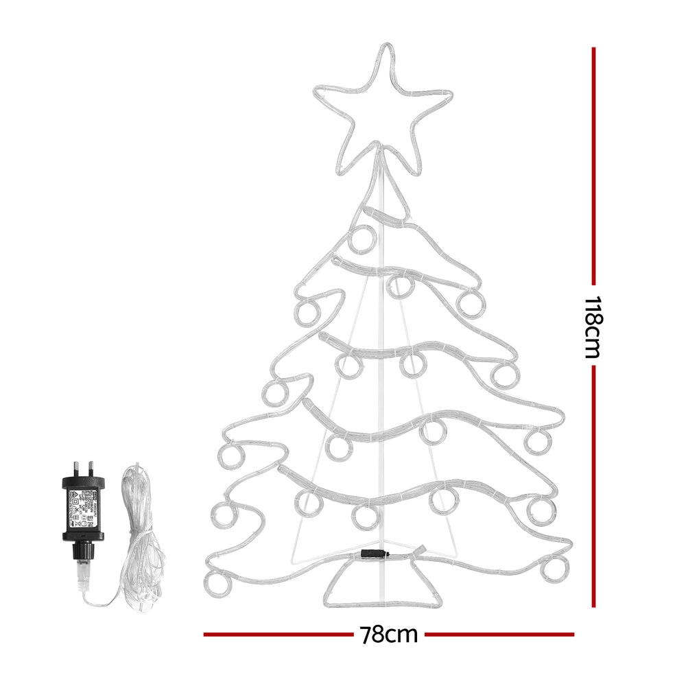 118cm Christmas Tree Motif Lights - Homecoze