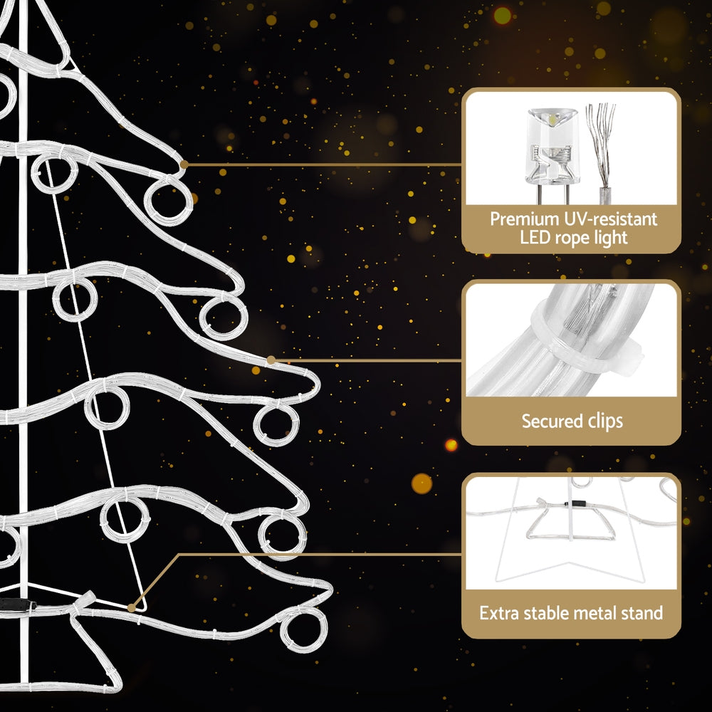 118cm Christmas Tree Motif Lights - Homecoze