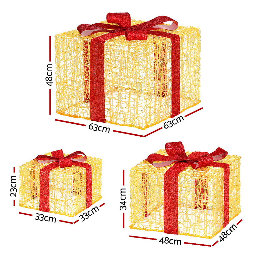 48cm Christmas Presents 3D Motif Light LED - Homecoze