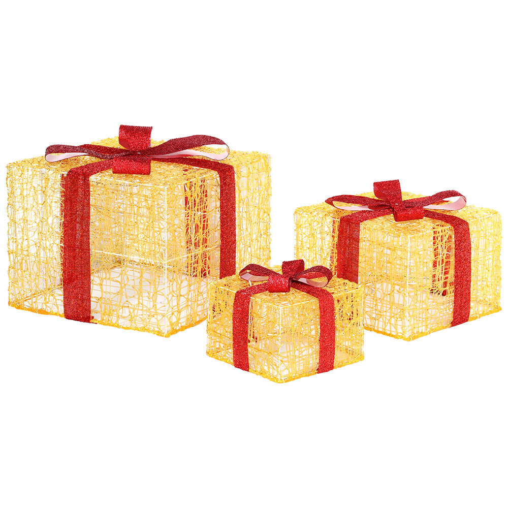 48cm Christmas Presents 3D Motif Light LED - Homecoze