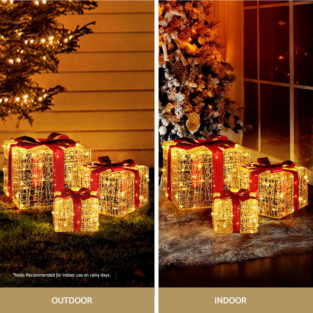 48cm Christmas Presents 3D Motif Light LED - Homecoze