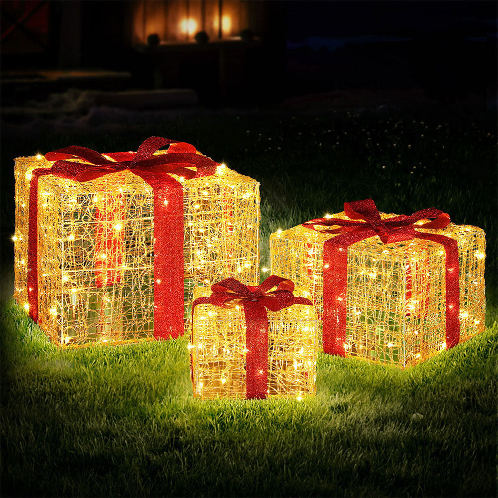 48cm Christmas Presents 3D Motif Light LED - Homecoze