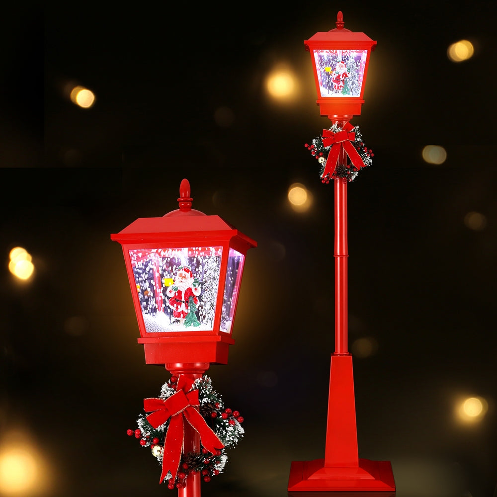 1.8m Christmas Lamp Post LED Motif Light with Music