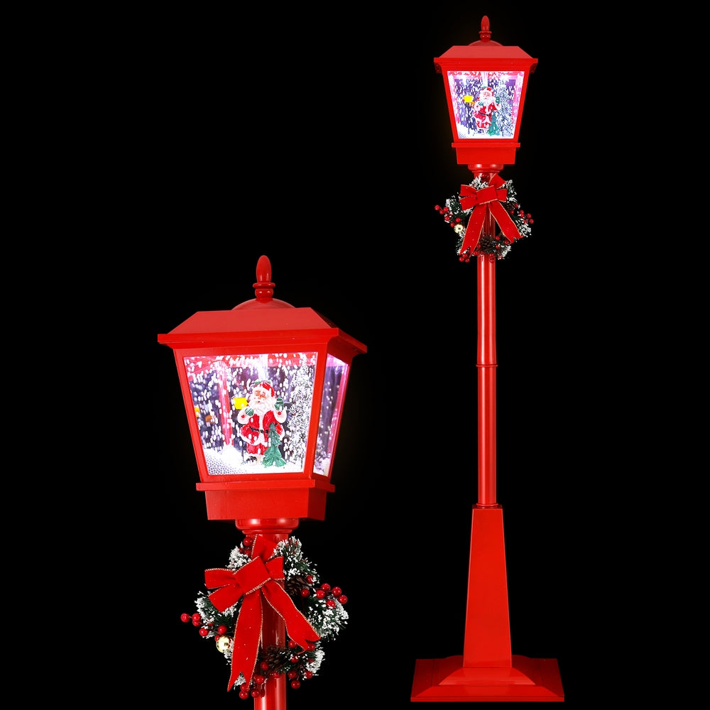 1.8m Christmas Lamp Post LED Motif Light with Music