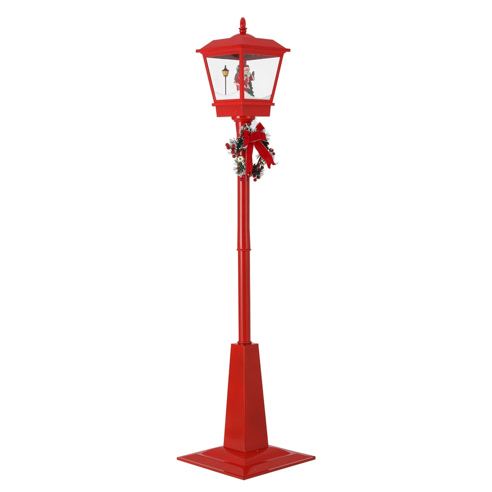 1.8m Christmas Lamp Post LED Motif Light with Music