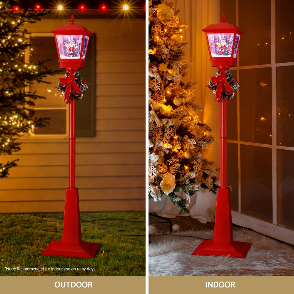 1.8m Christmas Lamp Post LED Motif Light with Music