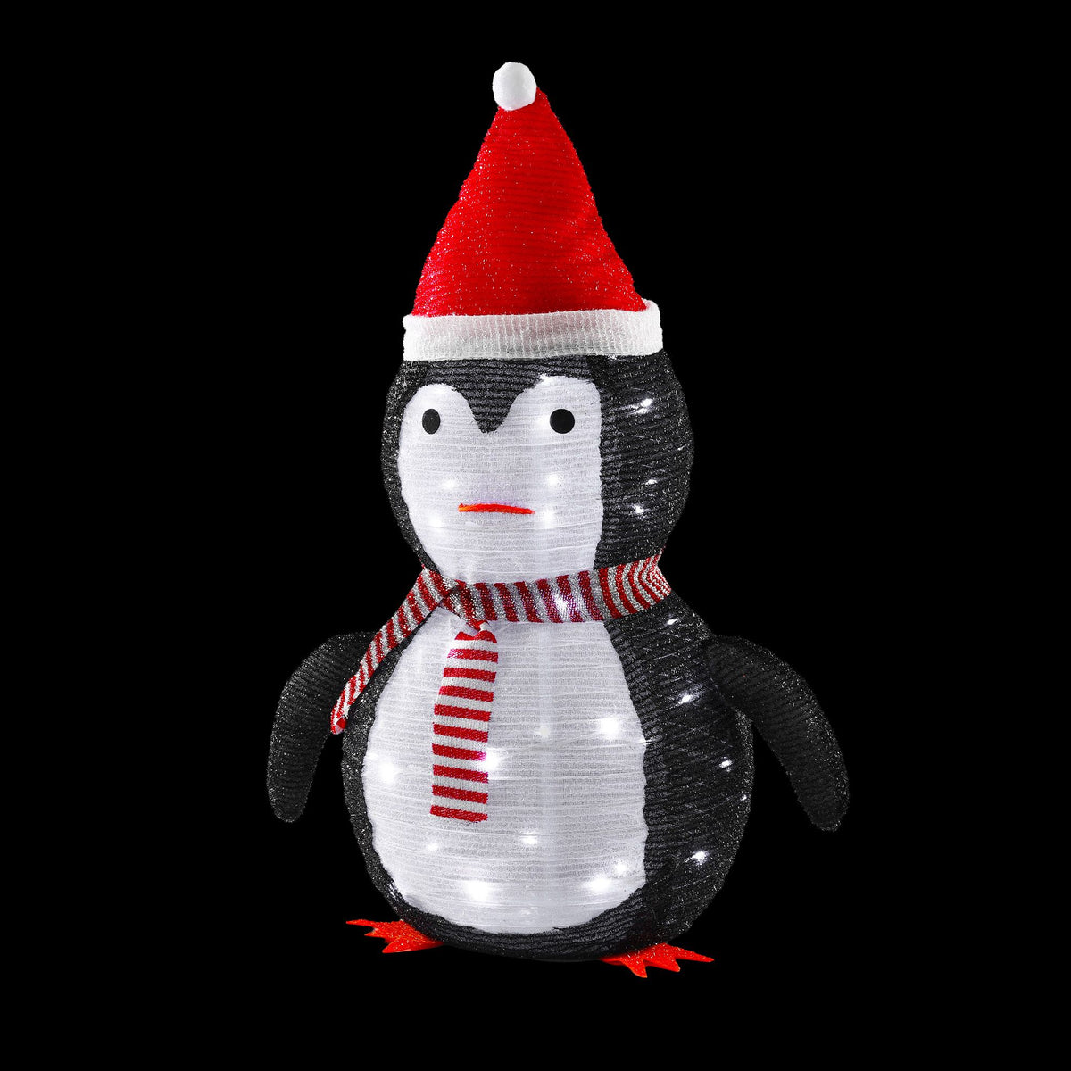 70cm Pop-Up 3D Penguin LED Christmas Motif Light