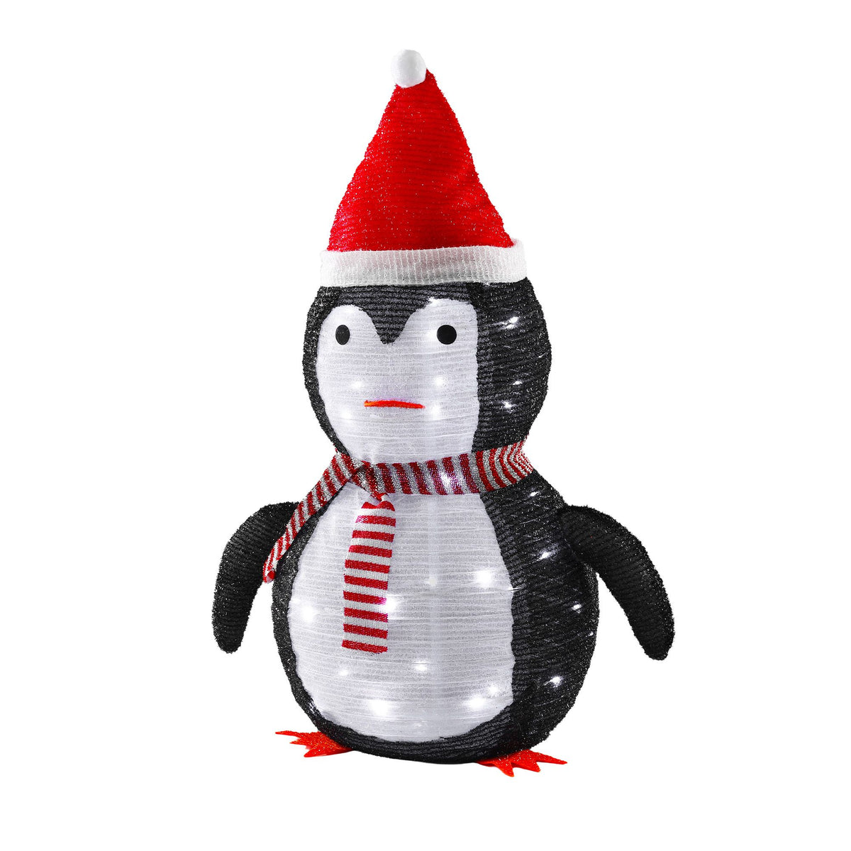 70cm Pop-Up 3D Penguin LED Christmas Motif Light