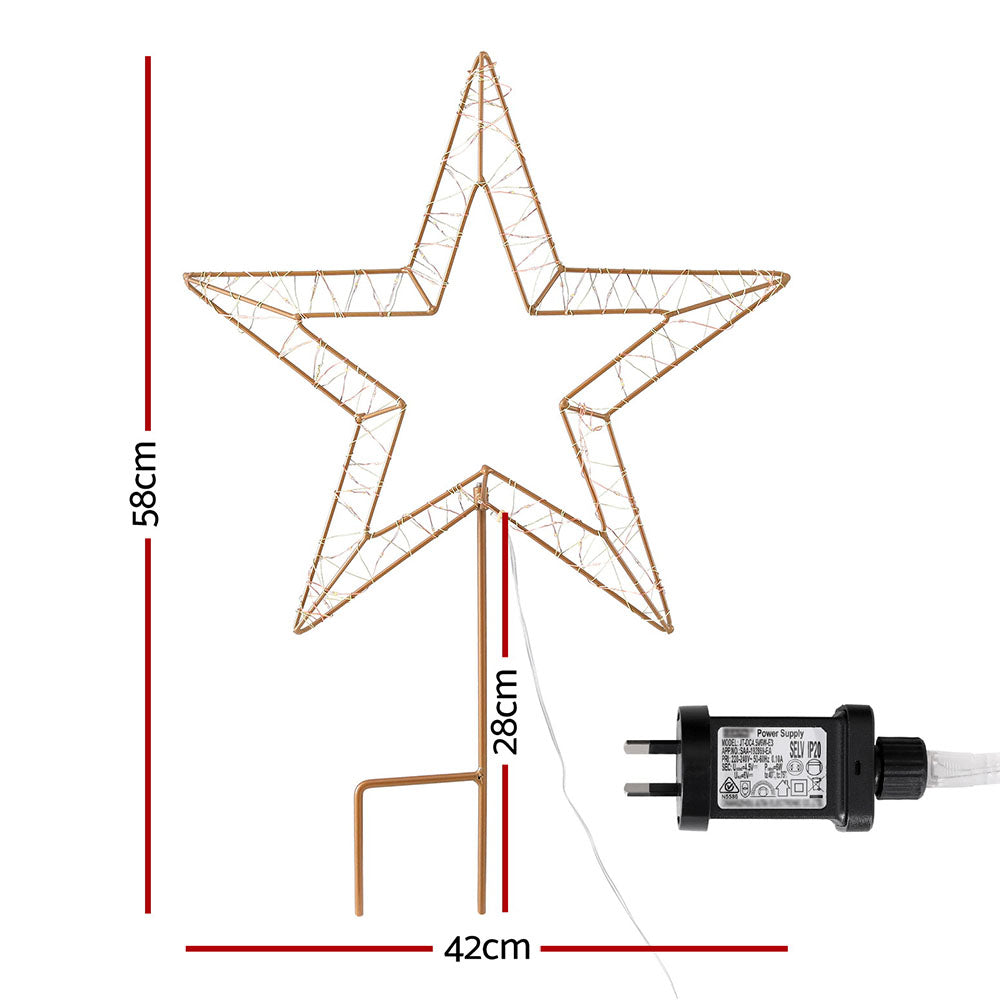 58cm Christmas Star Motif Lights - Homecoze