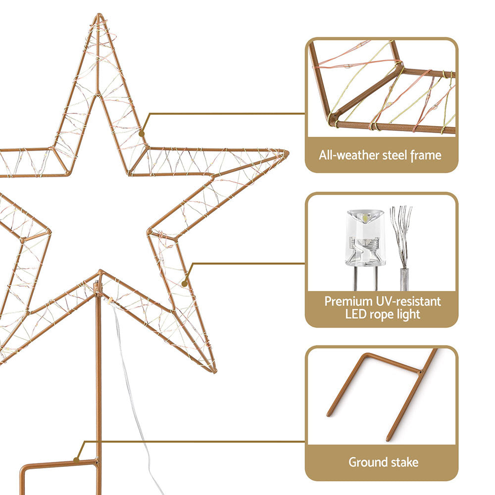 58cm Christmas Star Motif Lights - Homecoze