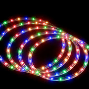 20m Christmas Rope Tube Lights 600 LED - Multicolour - Homecoze