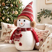 60cm Plush Christmas Snowman Decoration