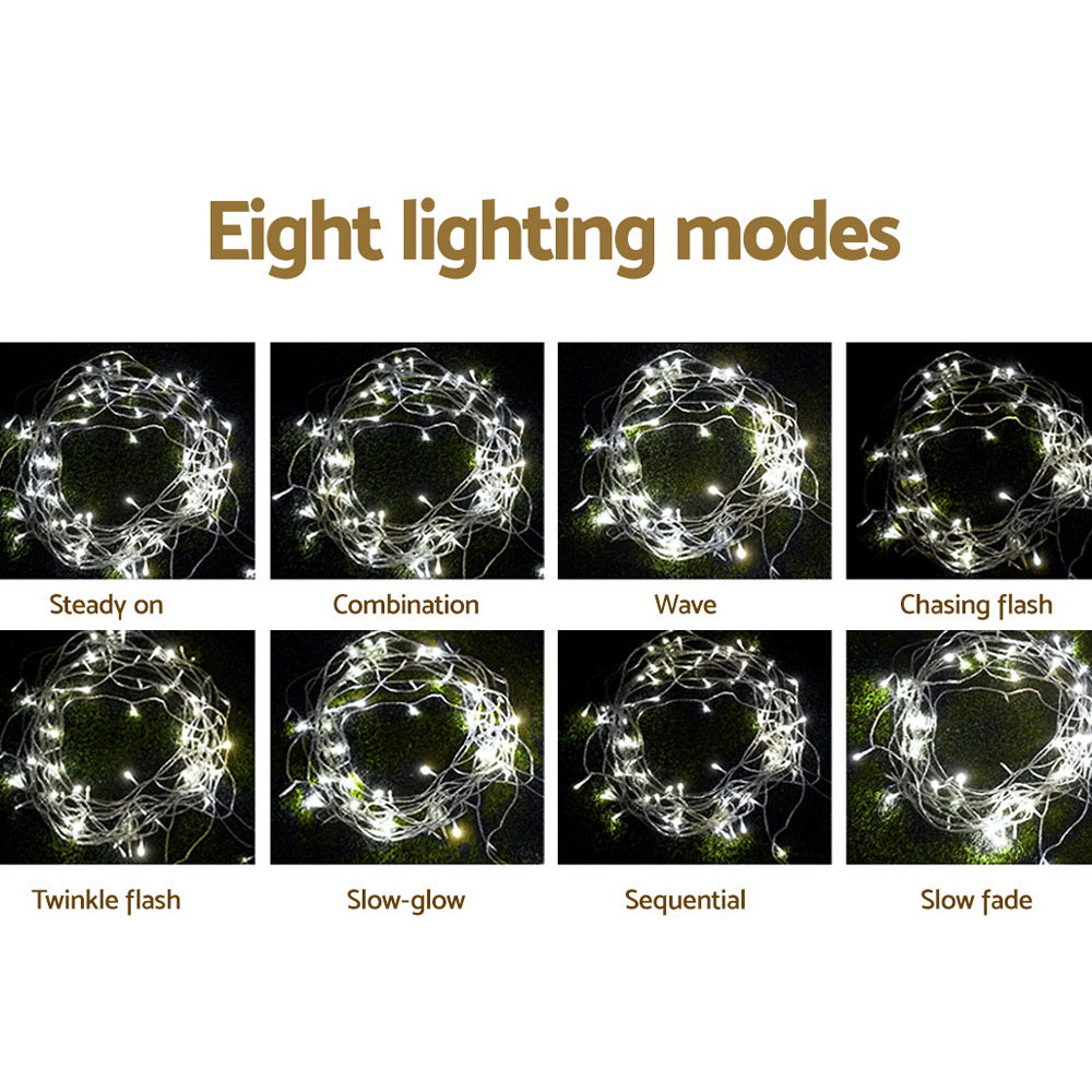 100m LED String Christmas Lights 500 LED - Cool White