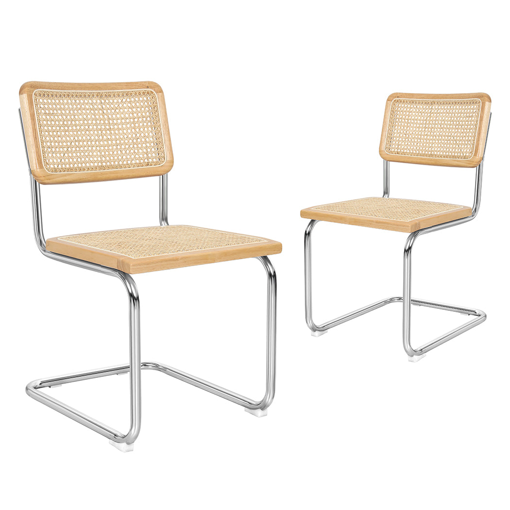 Levede 2x Rattan Chair Dining Chairs-1831592523164946432