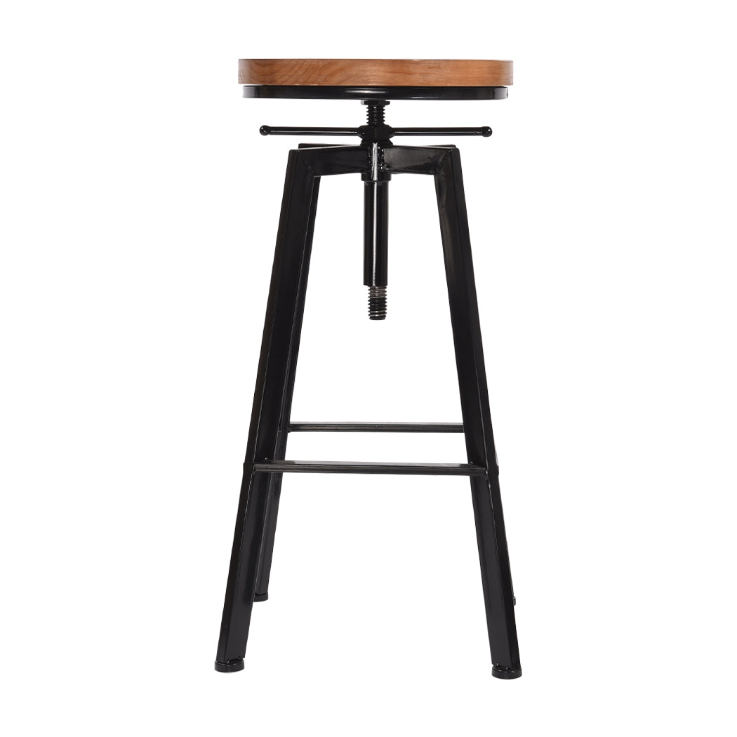 Levede 4x Bar Stools Industrial Kitchen-1831592505532092417