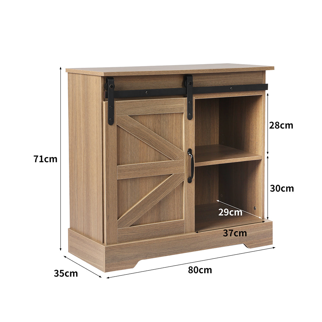 Levede Buffet Sideboard Storage Cabinet-1836526712691757058