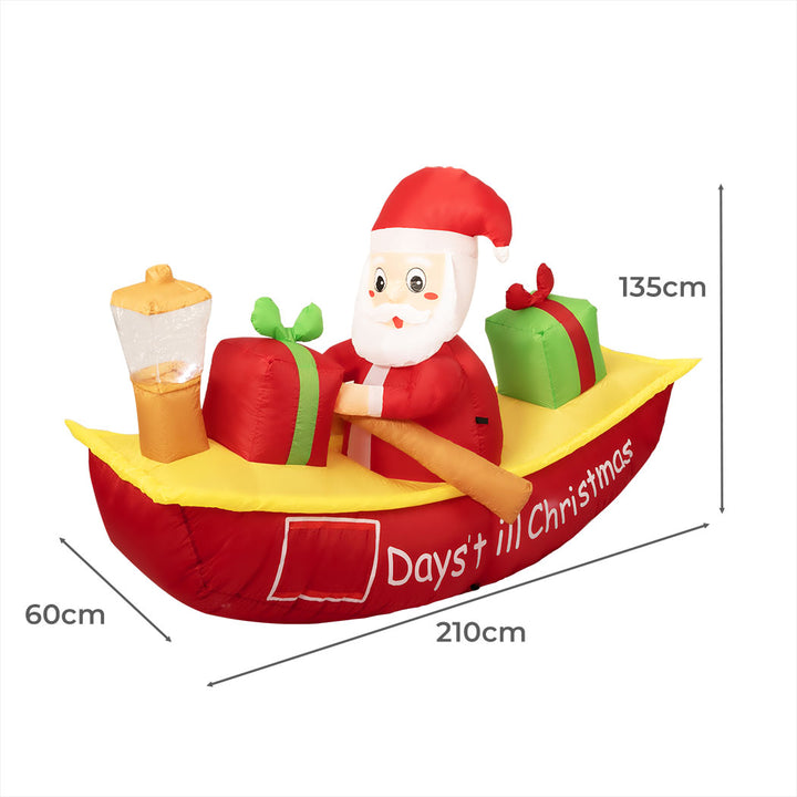 Santaco Christmas Inflatable Santa Clau-1836526677035978754