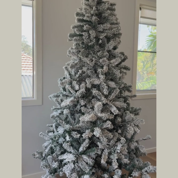 7FT Heavy Snow Christmas Tree - 780 Tips
