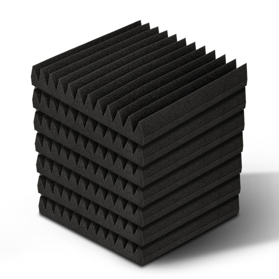 20pcs (1.8m2) Wedge Acoustic Foam Sound Absorption Studio Panels - 30 x 30cm Homecoze