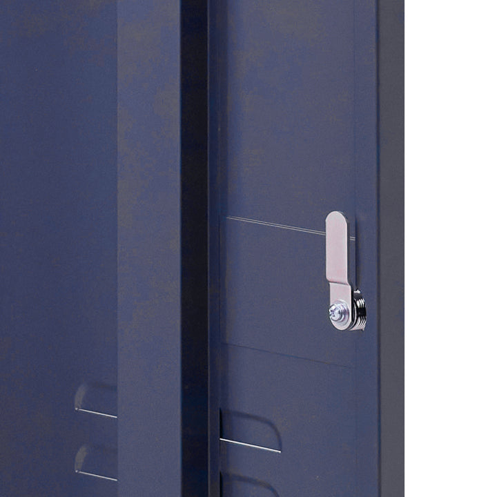 Industrial Series Single Locker Storage Cabinet - Blue Homecoze